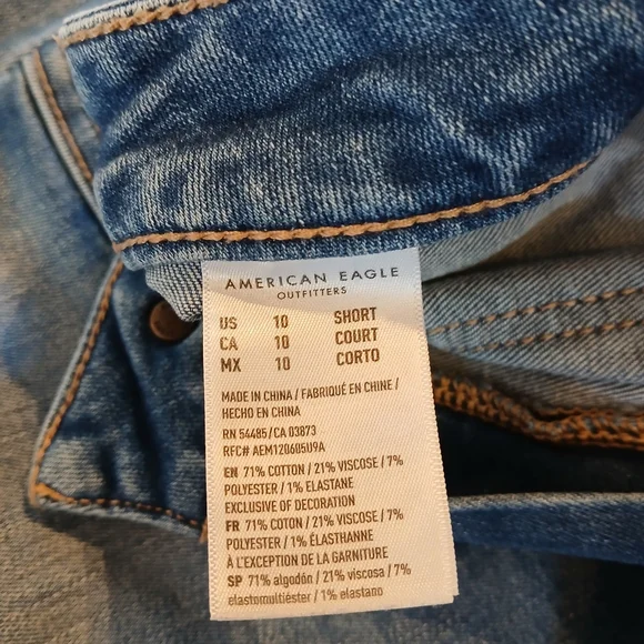 ISO IN SEARCH OF American Eagle Super High Rise Flare Jeans - Picture 7 of 7